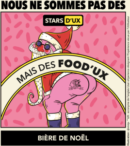 Etiquette La bière de Noël