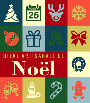 Bière artisanale de Noël